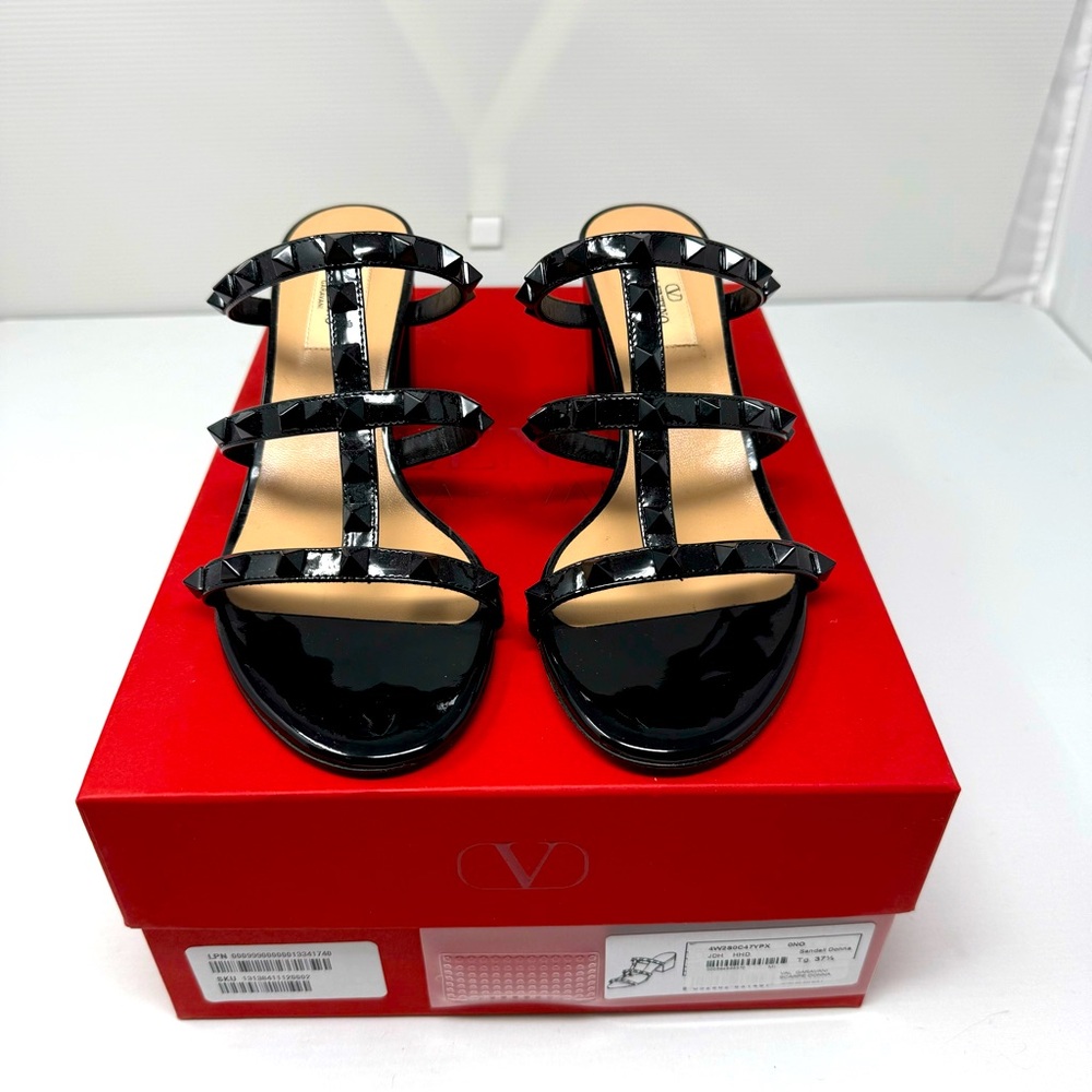 Valentino Scarpe Donna Stud Heel Sandal BRAND NEW - US 7.5